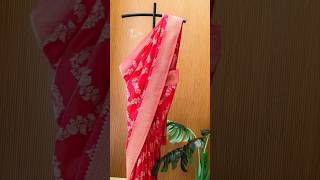 Latest Banarasi Khaddi Georgette Sarees |Pure Silk Sari | Must-Have Collection | Red Saree | बनारसी