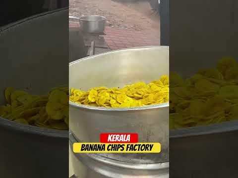 Fresh Kerala Banana Chips Factory #viralvideos #ytshorts #keralatourism