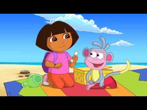 Dora buji simple drawing | Dora buji at beach drawing | How to draw dora buji