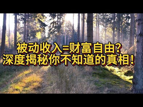 被动收入=财富自由？不懂这点，小心做再多都白费！#正能量 #财富 #被动收入 #分享