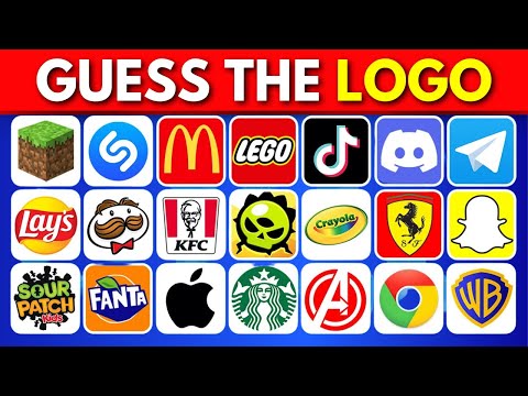 Guess The Logo in 3 Seconds 🥇🍏 300 Famous Logos | Logo Quiz 2025