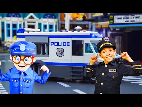 Police Cars for Kids 🚓 Vehicles videos for toddlers | Kidibli