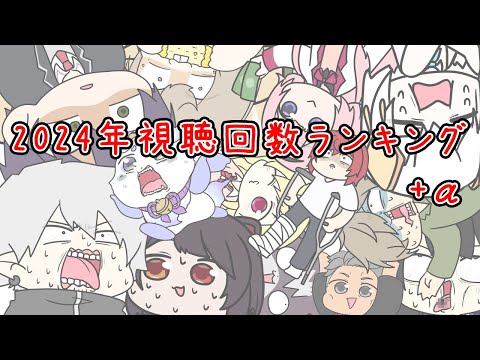 2024年視聴回数ランキング【にじさんじ】【手書き切り抜き】