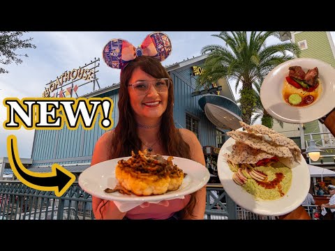 The Boathouse MENU UPDATE 🚢 Disney Springs food review 2024