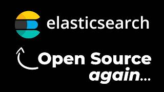 ElasticSearch becoming open source again is a big deal.