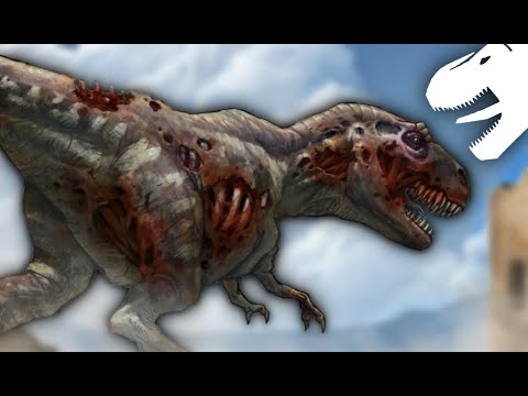 The Zombie Dinosaur Game that was Never Made! - Dinosaurs Vs. Alamo