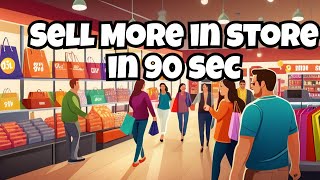 How To Sell More In Your Retail Store in 90 seconds