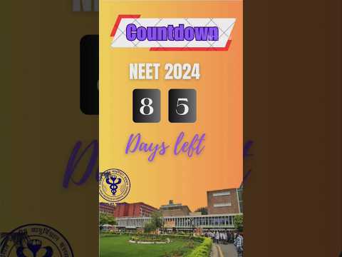 85 days left for neet 2024#viral #viralshort #viralvideo #neet2024 #pw #mbbs #aiims #allen #akash