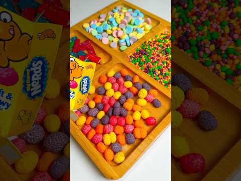 Filling Platter With Sweets #asmr #candy