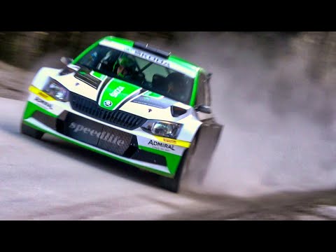 Blaufränkischland Rallye 2021 | Test LUKAS DUNNER | Skoda Fabia Rally2 | 4K