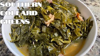 Southern Collard Greens | Collard Greens Recipe | Soul Food | Thanksgiving Recipes