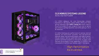 CLX Horus | Mid Tower Gaming PC | CLX HORUS SYSTEMS LEGEND | CLX Set VR-Ready Gaming Desktop