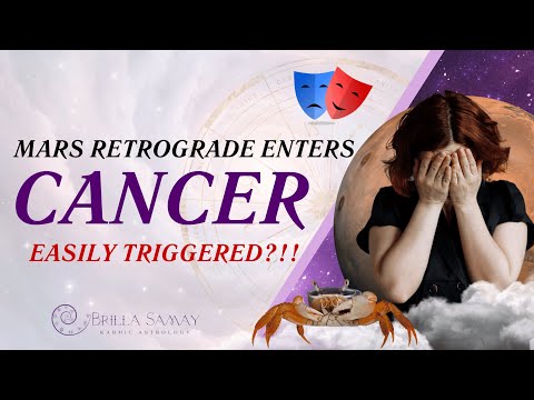 MARS RETROGRADE ENTERS CANCER