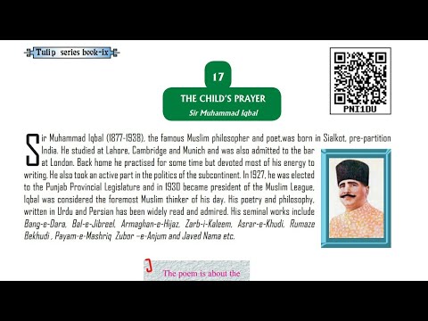 THE CHILD'S PRAYER | Class 9 | CHAPTER- 17 | ENGLISH | TULIPSERIES | JKBOSE | @CURIOUSMINDSCM