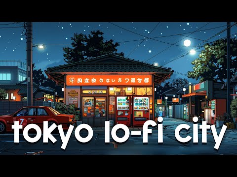 80's Lofi City 🔥Tokyo Lofi City 🌃 Lo fi Beats To Sleep, Relax [lofi hiphop mix]