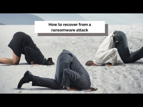 How to recover from a ransomware attack