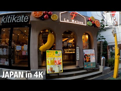 Tokyo's town where is filled with sweets shop | Walk Japan 2021［4K］