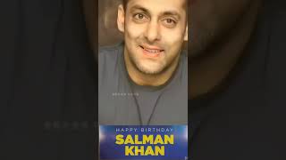 Happy Birthday Salman Khan 🎂🎉🎉 #shorts #salmankhan #youtubeshorts #short