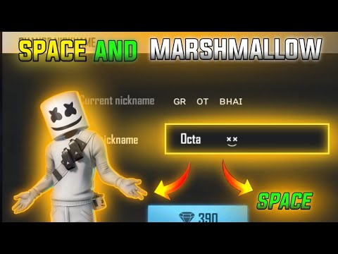 How To Put Space & Marshmallow symbol Your Name In Free Fire || Free Fire Best Name || Give Space.