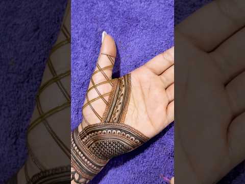 #shorts very beautiful full hand mehndi design 2025