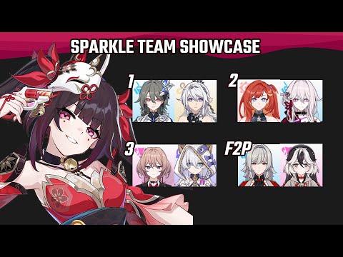 Sparkle DPS Team Showcase - Honkai Impact 3rd v7.9