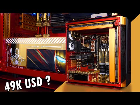 「BRO」4K ULTRAKILL 🔪  CORSAIR 1000D IRON MAN XEON W9-3495X PC BUILD #pcbuild 海盗船1000D 服务器钢铁侠