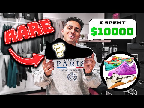 SPENDING $10000 ON RARE SNEAKERS | Unboxing New Nike Releases