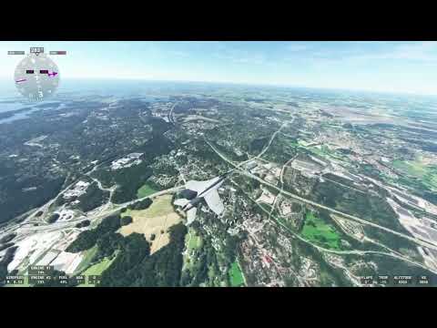 【解説字幕付き】フィンランド － ヘルシンキ上空を遊覧飛行【Microsoft Flight Simulator】首都解説59 ‐ Clipchampで作成