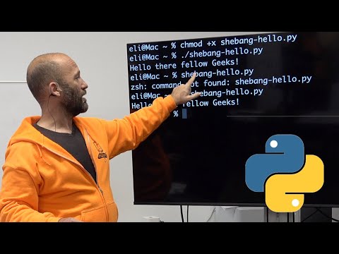 Shebang, Input and ArgParse in Python (Python Part 11)