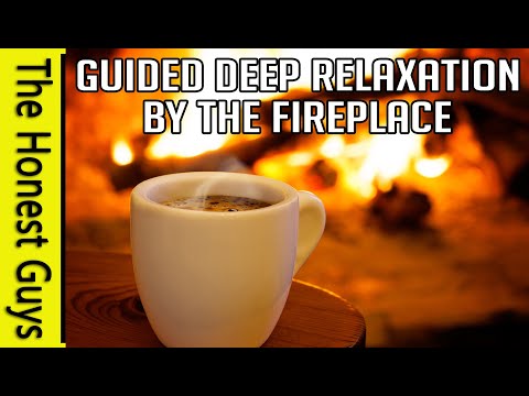 A Time-Out by the Fire. Deep Relaxation Guided Meditation For a Short Break