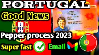 Portugal new update today | Portugal paper process 2023 |Portugal new immigration update | portugal