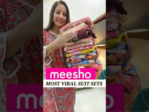 Huge Meesho Kurta Set Haul #meesho #shorts