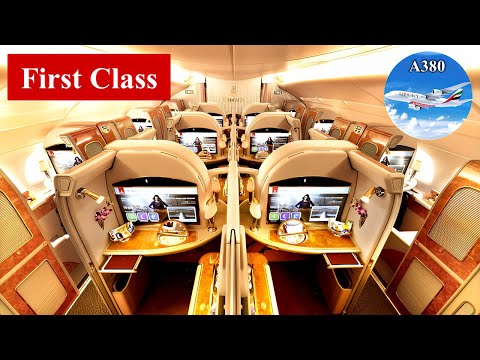 Emirates First Class A380 Flight from Dubai to Tokyo | On-Board Shower | Dubai Lounge