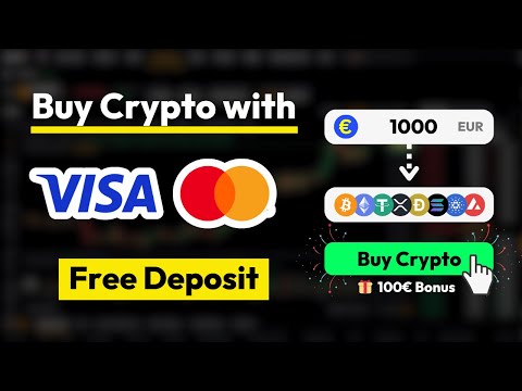 How to buy Crypto with Credit/Debit Card ✅ Free & Instant VISA/Master Card Deposit