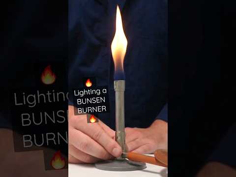 Lighting a Bunsen Burner