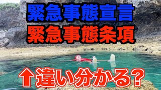 知らなきゃヤバい！緊急事態宣言と緊急事態条項の違いについて