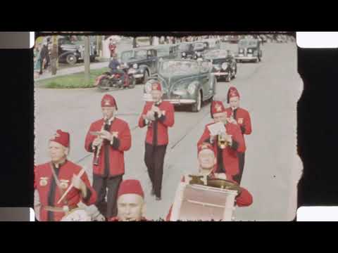 AOUW Parade, Fargo ND, 1939 - color, no sound