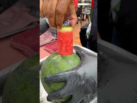 Unusual Watermelon Juice in Malaysia #shorts #streetfood