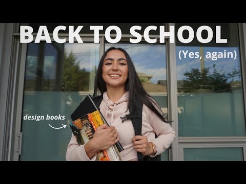 I AM GOING BACK TO SCHOOL | My Interior Design Journey