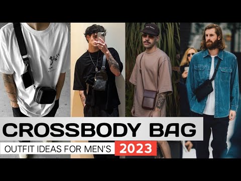 How To Wear Crossbody Bags Men _ 2023 | Sling Bags