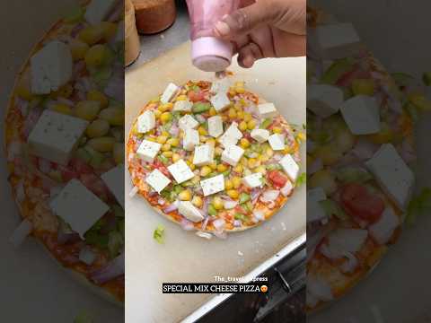 MIX CHEESE PIZZA😍 | Indian street food #shorts