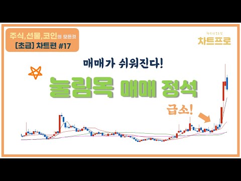 【초급-차트편#17】 " 눌림목 매매의 정석!! " 〔주식.선물.코인〕