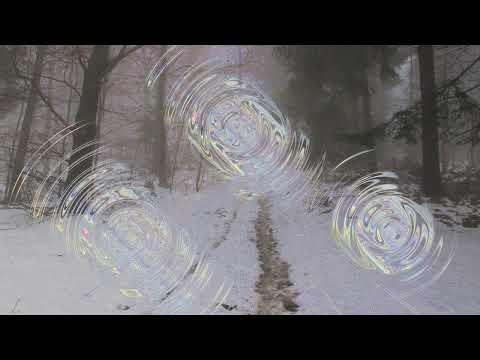 ambient mix for watching spirals in the snowy forest