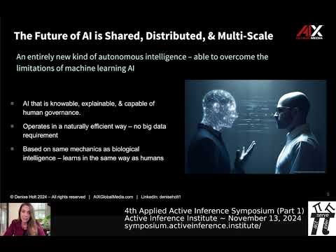 Denise Holt: “The Potential Impact of Decentralized AI through Active Inference and Spatial Web“