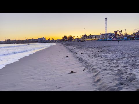 [4KHDR] 1K in 4K: Santa Cruz Main Beach