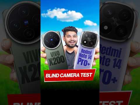 Redmi Note 14 Pro+ vs Vivo X200 - Blind camera test 😳