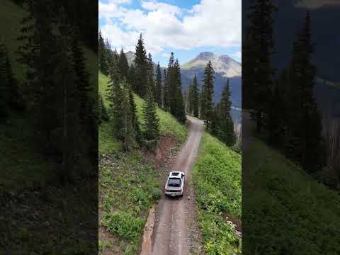 Rocky Mountain Drive 🏔️ | The Oz Life #dji #raptor #overlanding #drone #mountains