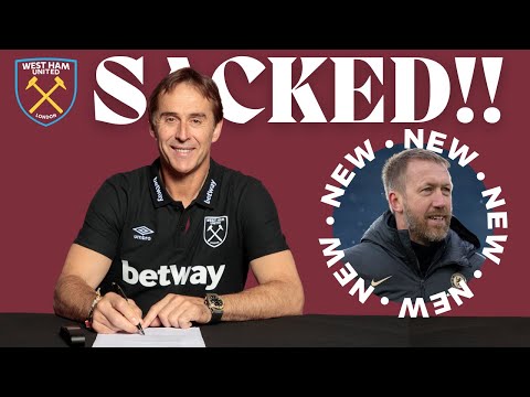 West Ham Sack Julen Lopetegui After Six Months | Graham Potter in Talks!