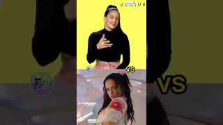 ROSALÍA j Balvin - con altura । autotune Vs no autotune #battleofsong #shorts #rosalia #conaltura