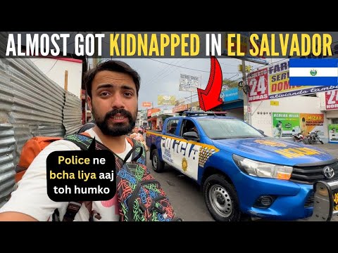 POLICE Saved Us from Kidnapping in EL Salvador 🇸🇻